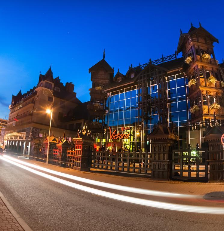 Hotel Victoria Cechini Krynica-Zdrój Exterior foto